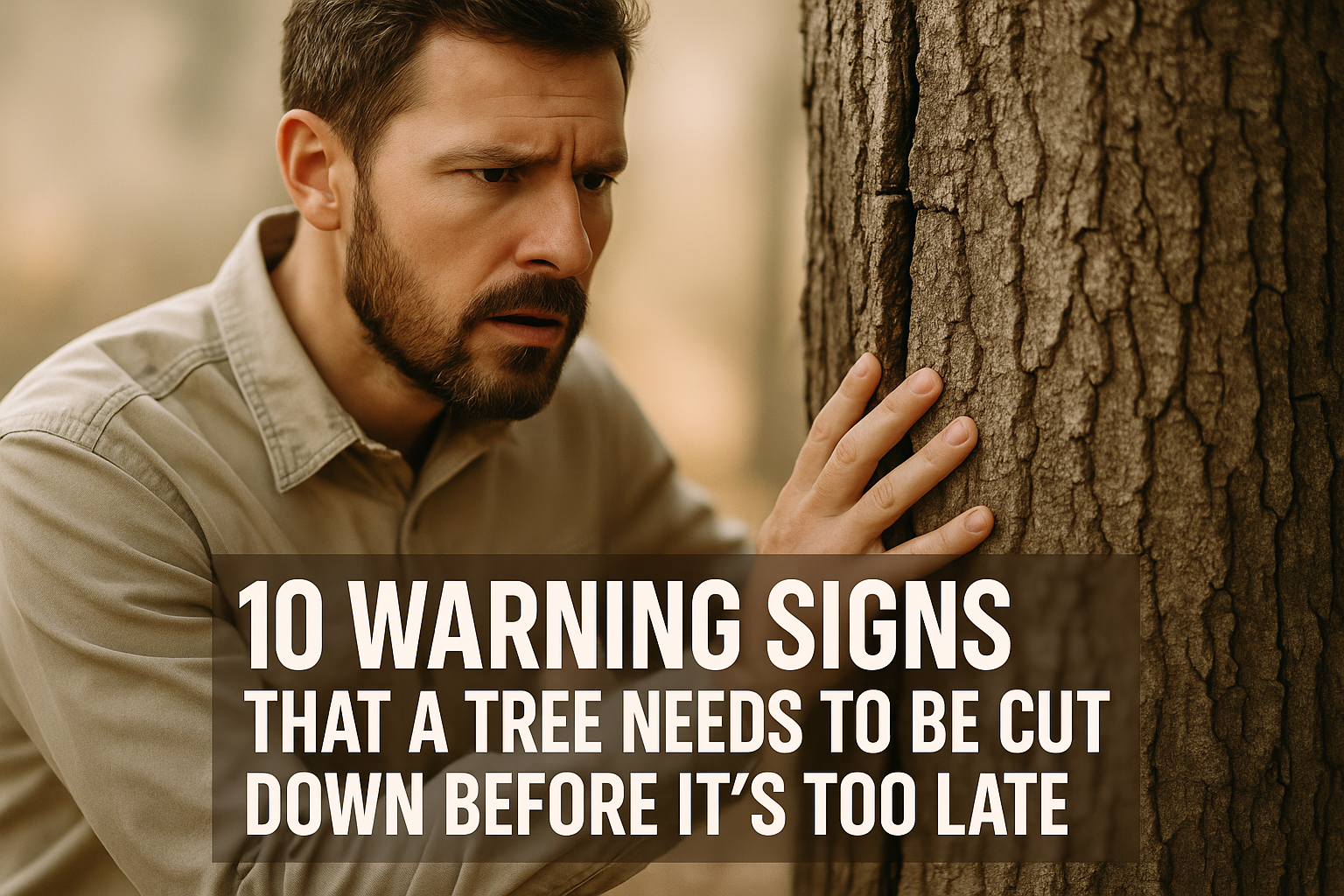 10 Warning Signs That a Tree Needs to Be Cut Down Before It’s Too Late