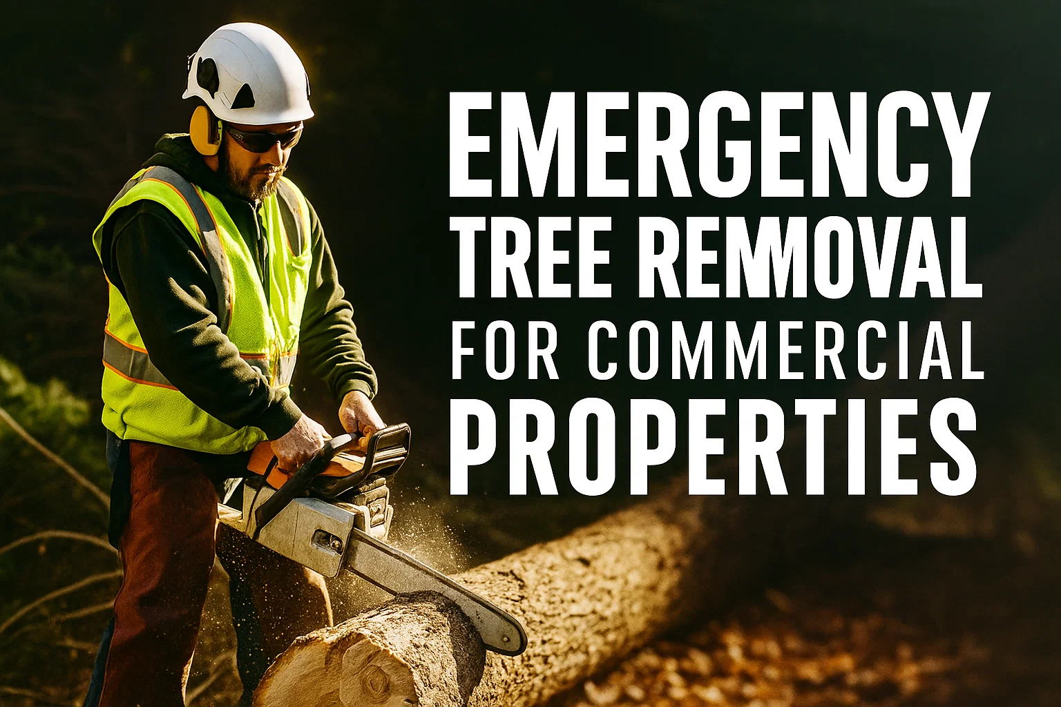 Emergency Tree Removal Protects Business Properties 