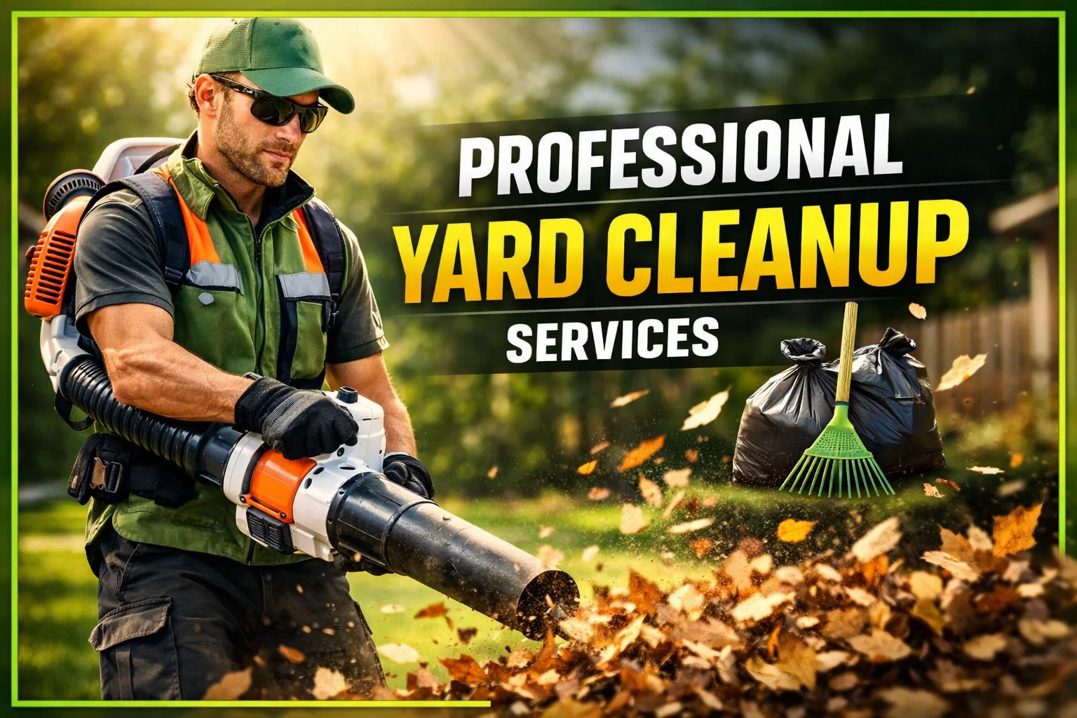 Professional Yard Cleanup Services for Residential & Commercial Properties