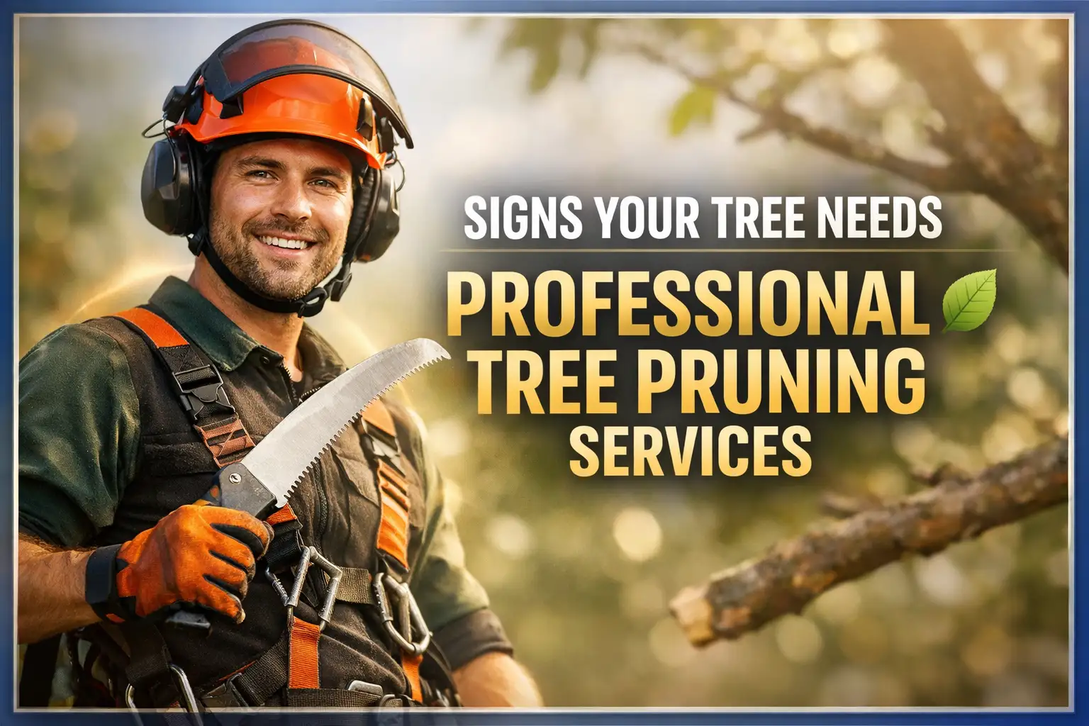 Signs Your Tree Needs Professional Tree Pruning Services